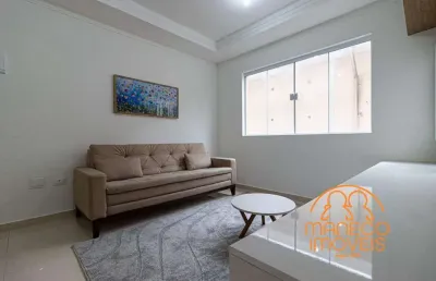 Sobrado à venda, 2 quartos, 2 suítes, 1 vaga, campo grande - santos/sp