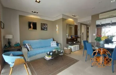 Apartamento à venda, 3 quartos, 1 suíte, 2 vagas, gonzaga - santos/sp
