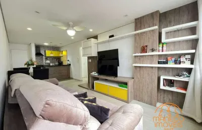 Apartamento à venda, 2 quartos, 1 vaga, itararé - são vicente/sp