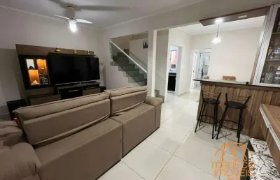 Sobrado à venda, 3 quartos, 2 vagas, vila são jorge - são vicente/sp