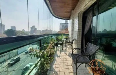 Apartamento à venda, 3 quartos, 1 suíte, 2 vagas, embaré - santos/sp