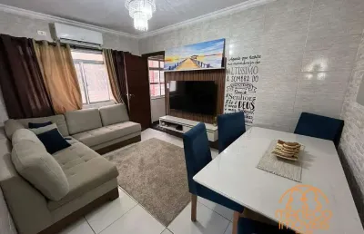 Apartamento à venda, 2 quartos, 1 vaga, jardim independência - são vicente/sp