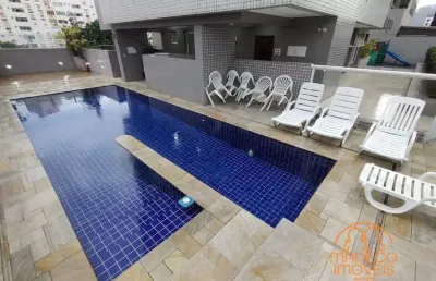 Apartamento para aluguel, 2 quartos, 2 suítes, 2 vagas, gonzaga - santos/sp