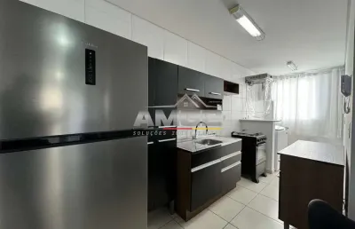 Apartamento mobiliado com 2 quartos e 2 vagas de garagem na santa terezinha em brusque