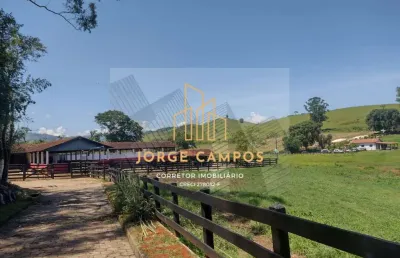 Fa-2455 - bela fazenda à venda na região de lorena/sp