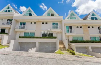 Casa em condomínio fechado com 3 quartos à venda na rua andré zílio, 143, santo inácio, curitiba, 253 m2 por r$ 1.795.000