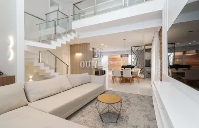 Casa em condomínio fechado com 3 quartos à venda na rua augusto zibarth, 1245, uberaba, curitiba, 250 m2 por r$ 2.690.000