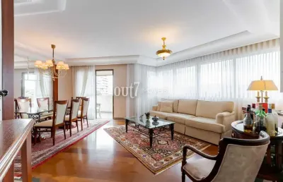 Apartamento com 4 quartos à venda na avenida cândido hartmann, 36, mercês, curitiba, 195 m2 por r$ 1.990.000
