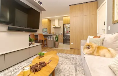 Apartamento com 2 quartos à venda na rua visconde do rio branco, 243, mercês, curitiba, 101 m2 por r$ 1.100.000