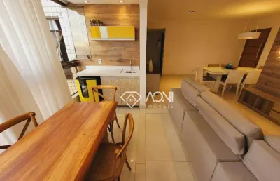 Apartamento com 3 dormitórios à venda, 140 m² por r$ 935.000,00 - praia da costa - vila velha/es