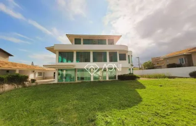 Casa triplex - 4 quartos com 4 suítes + closet + hidromassagem (700m²) por r$ 2.800.000 - interlagos - vila velha/es