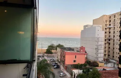 Quadra do mar, 4 dormitórios, duas suítes e duas vagas soltas e cobertas - praia da costa - vila velha/es