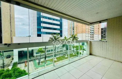 Excelente apartamento com 3 quartos à venda, 96 m², em condomínio com lazer clube por r$ 1.080.000,00 - enseada do suá - vitória/es