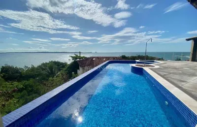 Casa com 4 dormitórios à venda, 423 m² por r$ 3.950.000,00 - praia da costa - vila velha/es