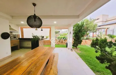 Casa com 4 dormitórios à venda, 384 m² por r$ 2.100.000,00 - interlagos - vila velha/es