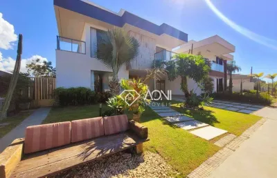 Jardins veneza - casa duplex - 4 quartos - área construída 463m² -  terreno plano 648m² - por r$ 4.300.000,00 - interlagos - vila velha/es