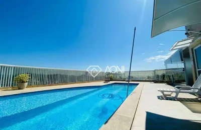 Apartamento com 3 dormitórios à venda, 140 m² por r$ 1.500.000,00 - praia da costa - vila velha/es