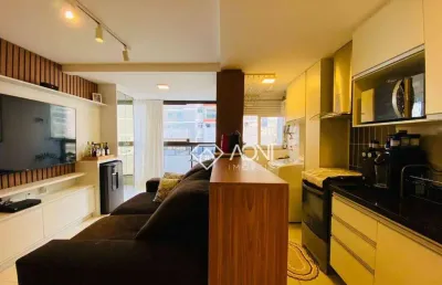 Apartamento com 3 dormitórios à venda, 72 m² por r$ 800.000,00 - praia de itaparica - vila velha/es
