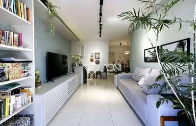 Apartamento com 3 dormitórios à venda, 130 m² por r$ 1.200.000,00 - itapuã - vila velha/es