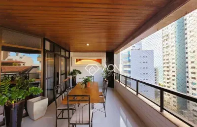 Apartamento com 4 dormitórios à venda, 280m² por r$ 2.500.000,00 - praia de itapoã - vila velha/es