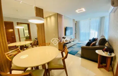 Apartamento com 3 dormitórios à venda, 93 m² por r$ 1.260.000,00 - praia de itaparica - vila velha/es