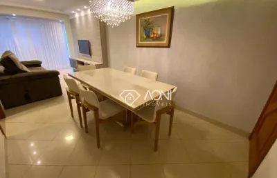 Apartamento com 3 dormitórios à venda, duas vagas de garagem e lazer completo - itapuã - vila velha/es