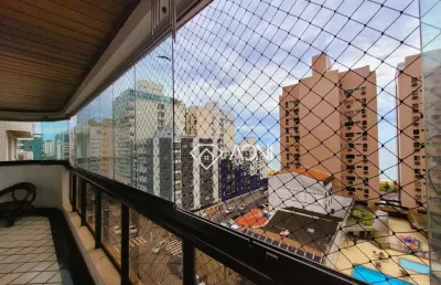 Apartamento com 4 dormitórios à venda, 180 m² por r$ 1.300.000,00 - praia da costa - vila velha/es