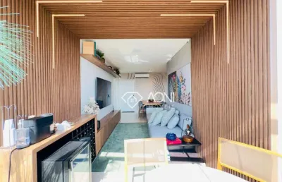 Apartamento com 2 dormitórios à venda, 61 m² por r$ 866.000,00 - praia de itapoã - vila velha/es