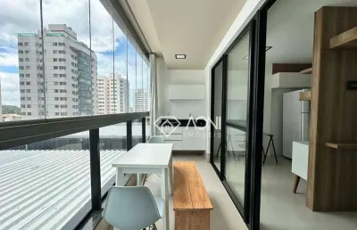 Studio com 1 dormitório à venda, 40 m² por r$ 670.000,00 - enseada do suá - vitória/es