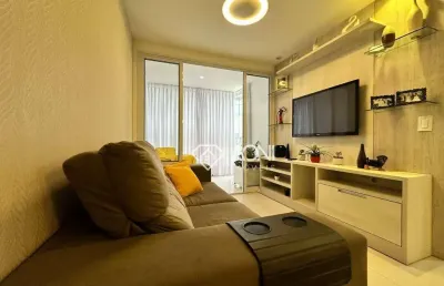 Apartamento com 3 dormitórios à venda, 72 m² por r$ 800.000,00 - praia de itaparica - vila velha/es
