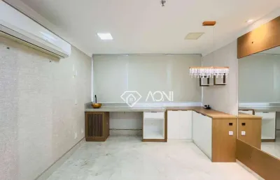 Sala para alugar, 30 m² por r$ 3.418,64/mês - praia da costa - vila velha/es