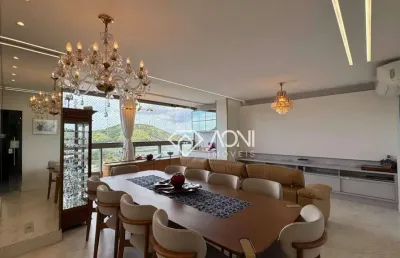 Apartamento com 4 dormitórios à venda, 137 m² por r$ 3.750.000,00 - enseada do suá - vitória/es
