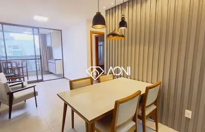 Apartamento com 2 dormitórios para alugar, 60 m² por r$ 4.080,00/mês - itapuã - vila velha/es