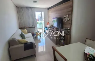 Apartamento com 3 dormitórios à venda, 79 m² por r$ 750.000,00 - praia de itaparica - vila velha/es