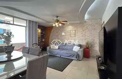 Apartamento com 3 dormitórios à venda, 106 m² por r$ 990.000,00 - barro vermelho - vitória/es