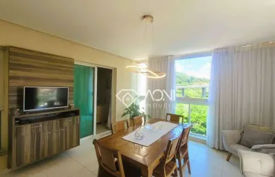 Apartamento com 4 dormitórios à venda, 143 m² por r$ 1.800.000,00- praia da costa - vila velha/es
