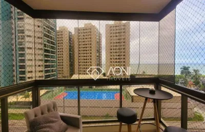 Apartamento com 2 dormitórios à venda, 64m² por r$ 750.000,00 - praia de itaparica - vila velha/es