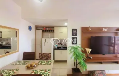 Apartamento com 1 dormitório à venda, 49 m² por r$ 530.000,00 - praia de itaparica - vila velha/es