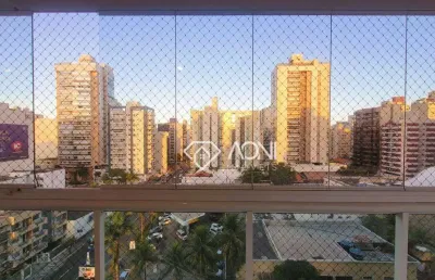 Apartamento com 2 dormitórios à venda, 80 m² por r$ 850.000,00 - praia da costa - vila velha/es