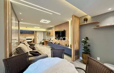 Apartamento com 3 dormitórios à venda, 130 m² por r$ 1.400.000,00 - praia da costa - vila velha/es