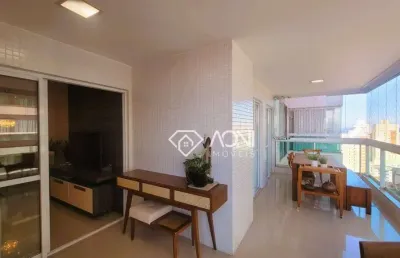 Apartamento com 3 dormitórios à venda, 105 m² por r$ 1.590.000,00 - praia da costa - vila velha/es