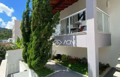 Casa com 3 dormitórios à venda, 260 m² por r$ 2.480.000,00 - carlos schwambach - domingos martins/es