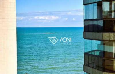 Apartamento com 4 dormitórios à venda, 189 m² por r$ 2.000.000,00 - praia de itaparica - vila velha/es