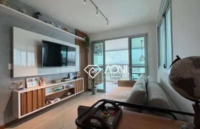 Apartamento com 3 dormitórios à venda, 110 m² por r$ 1.450.000,00 - jardim da penha - vitória/es