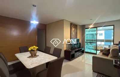 Apartamento com 4 dormitórios transformado em 3 à venda, 110 m² por r$ 2.100.000 - mata da praia - vitória/es