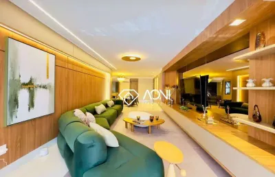 Cobertura com 4 dormitórios à venda, 660 m² por r$ 8.500.000,00 - praia da costa - vila velha/es