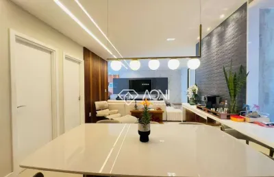 Apartamento com 3 dormitórios para alugar, 138 m² por r$ 13.162,23/mês - praia da costa - vila velha/es