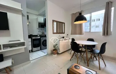 Apartamento com 2 dormitórios para alugar, 44 m² por r$ 2.845,83/mês - jd limoeiro - serra/es