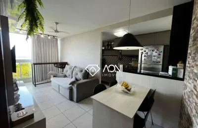 Apartamento com 2 dormitórios à venda, 62 m² por r$ 850.000,00 - jardim camburi - vitória/es