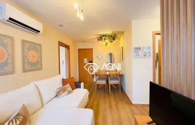 Studio com 1 dormitório à venda, 39 m² por r$ 670.000,00 - itapuã - vila velha/es